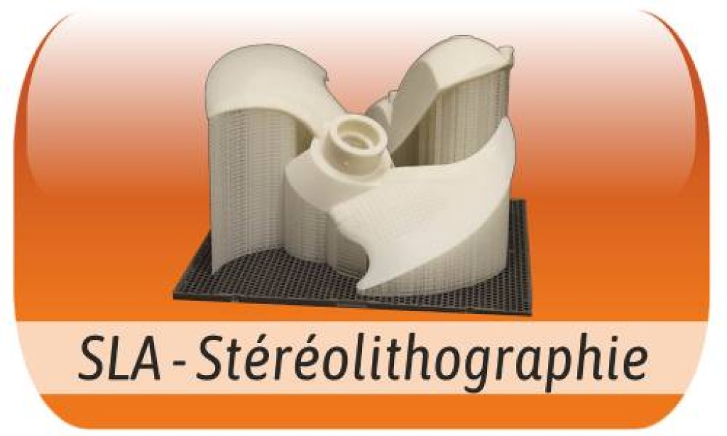 SLA - Strolitographie - Rsine imprimime en 3D