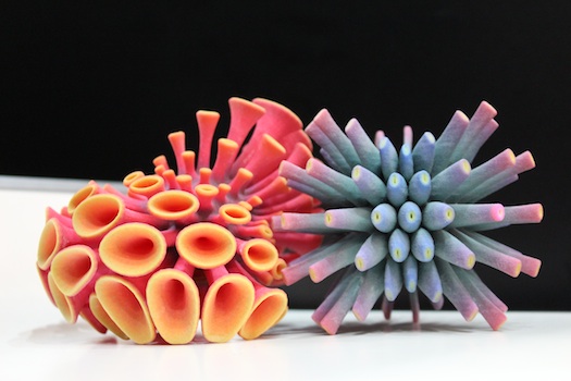 Formes irrelles par impression 3D couleur