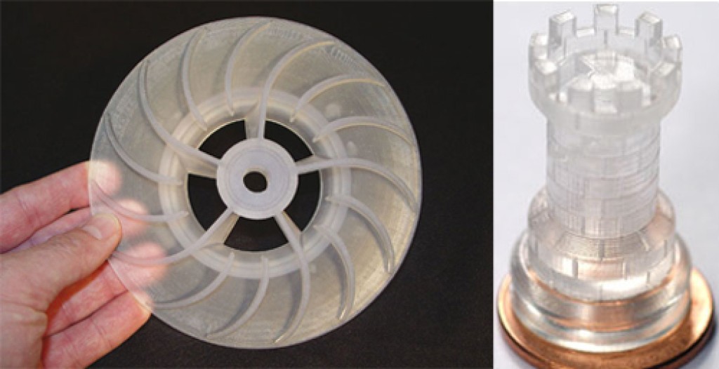 Impression 3D résine plastique translucide accura
