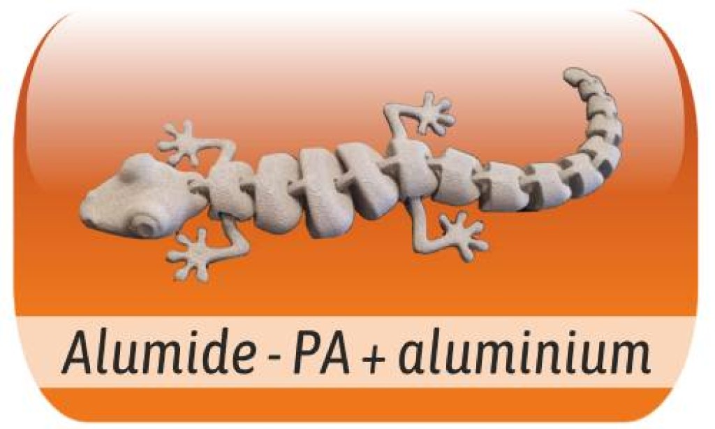 PA + aluminium - Impression 3D Alumide