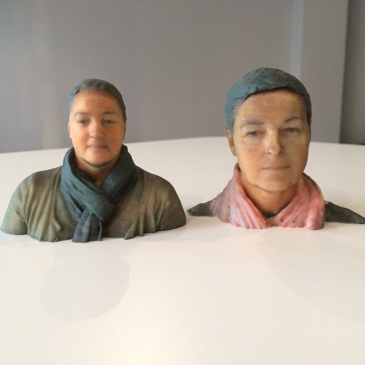 Impression 3D de figurines personnes scannes
