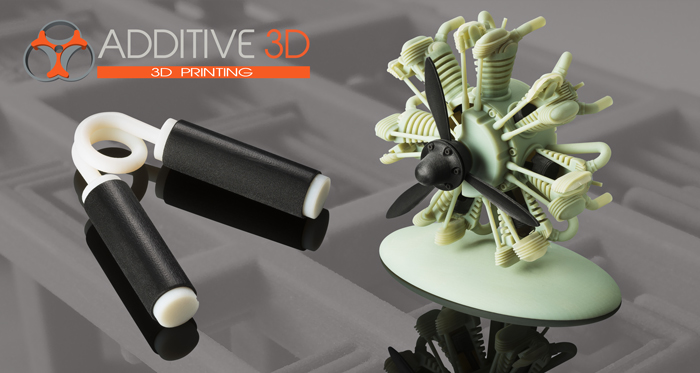 Prototypes propulseur imprims en 3D bi-matire