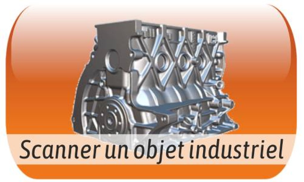 Scanner 3D de pice industrielle