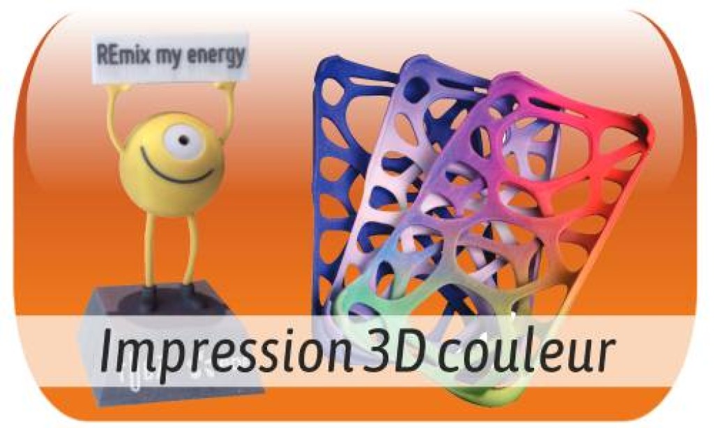 Technologie Impression 3D couleur