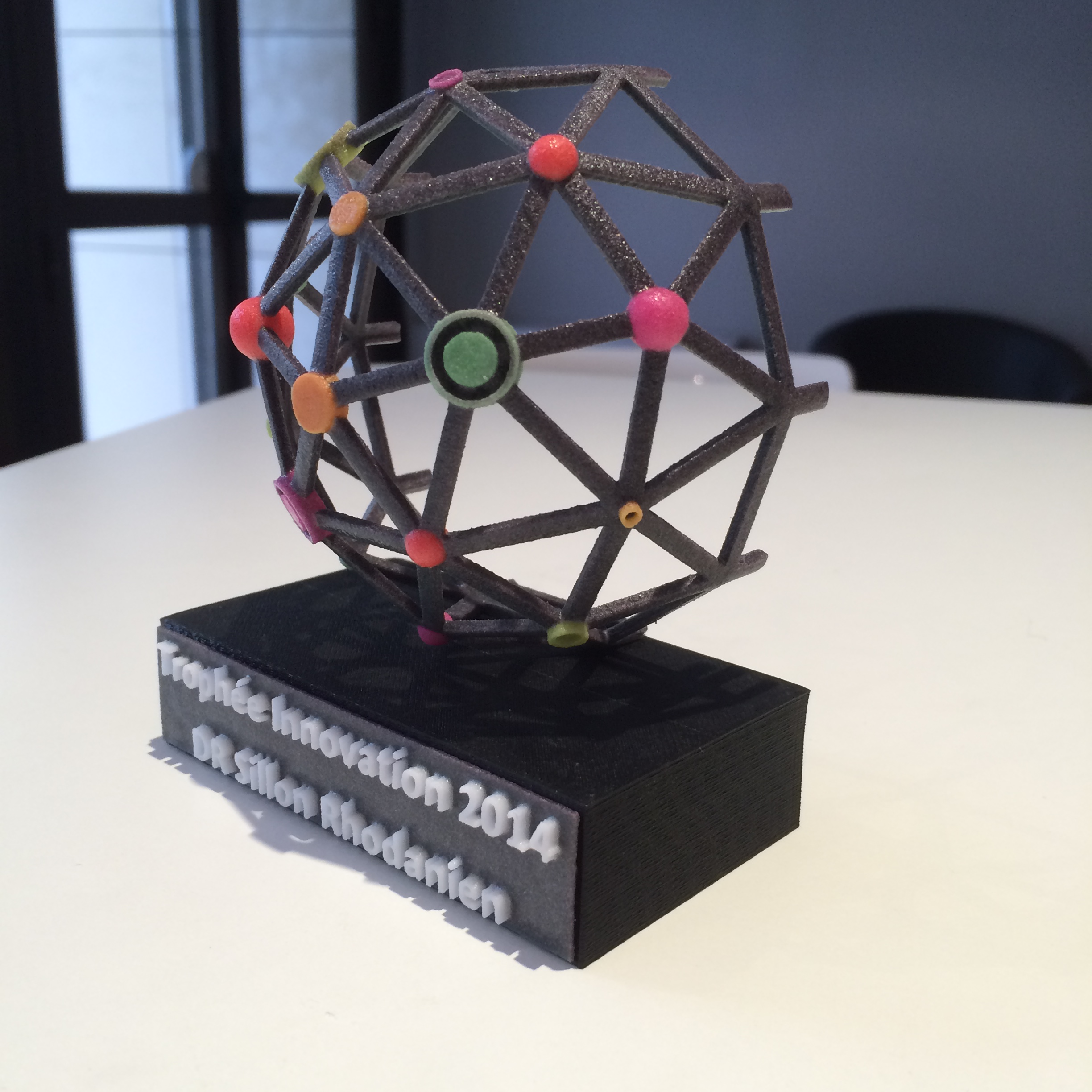 Trophée Innovation 2014 ERDF - imprimé en 3D