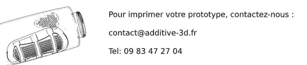 Contact pour imprimer mon prototype en 3D 