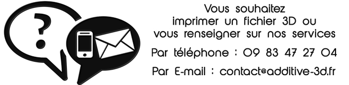 impression 3d fichier contact matires