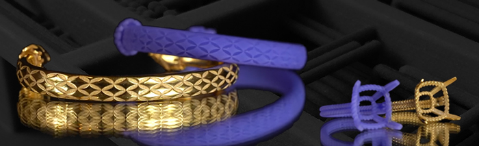 Cire perdue bijoux bague bracelet impression 3D