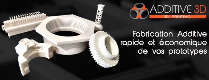 Impression 3D de prototypes et de sries de produits en plastique via le frittage laser slectif. Fabrication additive de pices fonctionnelles en polymres plastiques, tels que le nylon ou le polyamide (PA12).